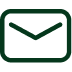 Umschlag-Symbol, das eine E-Mail-Anwendung darstellt